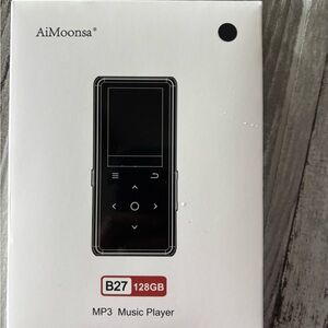 Black MP3 Music Player 128GB